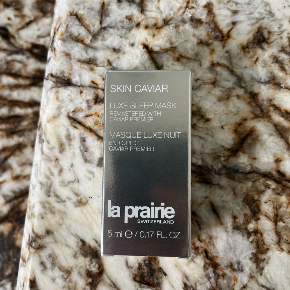 La prairie luxe sleep mask travel size 5ml new fresh